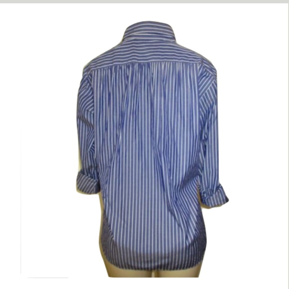 UNITED ARROWS Tokyo Striped Button Front Shirt 38 - Picture 3 of 6